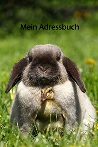Mein Adressbuch: Freunde - mit A-Z Register, Softcover, 110Seiten, 6x9" ähnlich Din A5 (Adressbücher - viele weitere Cover mit Tieren, Band 3) von Independently published