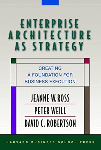 Enterprise Architecture As Strategy: Creating a Foundation for Business Execution