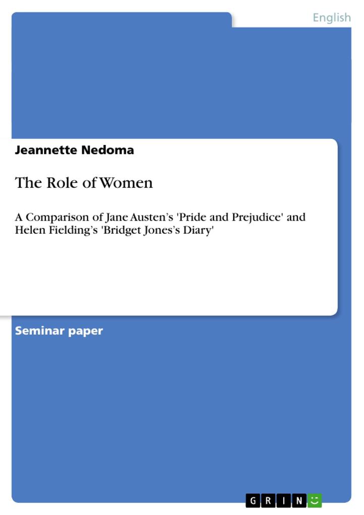 The Role of Women von GRIN Verlag