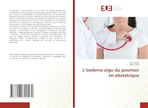 L'oedeme aigu du poumon en obstetrique von Éditions universitaires européennes