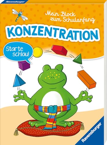 Ravensburger Mein Block zum Schulanfang: Konzentration - Rätselblock ab 6 Jahre - Konzentrationsspiele Ravensburger Mein Block zum Schulanfang: Konzentration - Rätselblock ab 6 Jahre - Konzentrationsspiele von Ravensburger