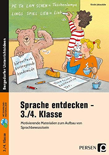 Sprache entdecken - 3./4. Klasse: Motivierende Materialien zum Aufbau von Sprachbewusstsein von Persen Verlag i.d. AAP