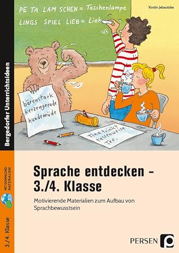 Sprache entdecken - 3./4. Klasse: Motivierende Materialien zum Aufbau von Sprachbewusstsein von Persen Verlag i.d. AAP