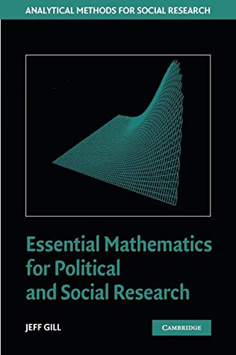 Essential Mathematics for Political and Social Research (Analytical Methods for Social Research) von Cambridge University Press
