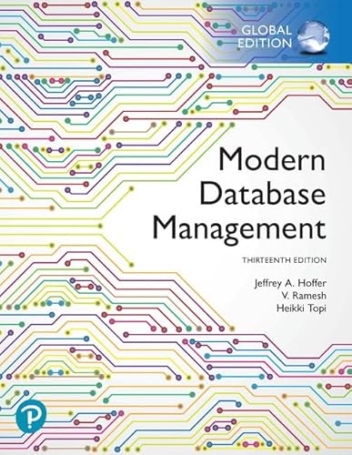 Modern Database Management, Global Edition von Pearson Deutschland GmbH