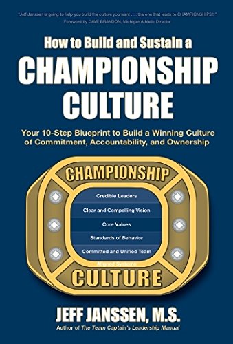 How to Build and Sustain a Championship Culture von Winning the Mental Game
