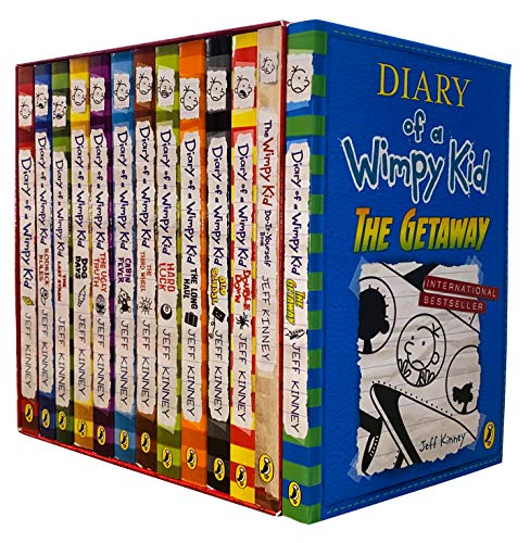 Diary of a Wimpy Kid Collection 13 Books Set by Jeff Kinney