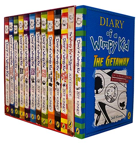 Diary of a Wimpy Kid Collection 13 Books Set by Jeff Kinney Diary of a Wimpy Kid Collection 13 Books Set by Jeff Kinney