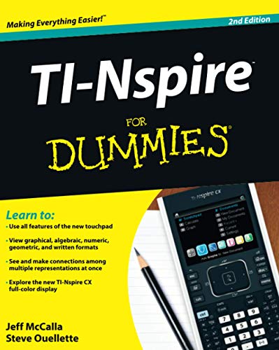 TI-Nspire For Dummies, 2nd Edition (For Dummies Series)