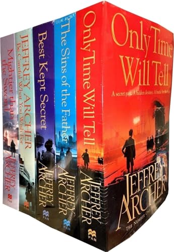 Jeffrey Archer Clifton Chronicles Series 5 Books Collection Set