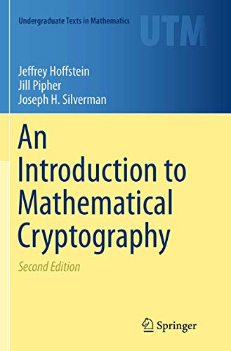 An Introduction to Mathematical Cryptography (Undergraduate Texts in Mathematics) von Springer