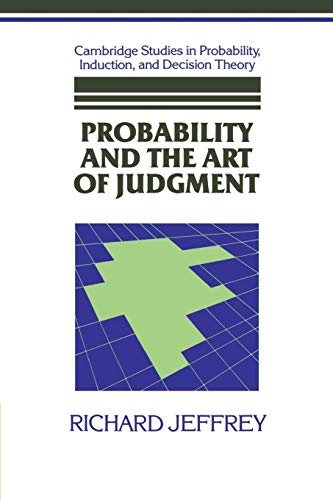 Probability and the Art of Judgment (Cambridge Studies in Probability, Induction, and Decision Theory) von Cambridge University Press