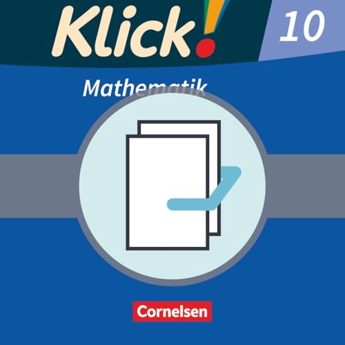 Klick! Mathematik - Mittel-/Oberstufe|NULL|Ausgabe 2009|10. Schuljahr|NULL|NULL|Handreichungen für den Unterricht, Kopiervorlagen mit CD-ROM|Im Paket von Cornelsen Verlag