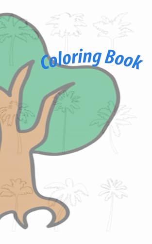 Coloring Book Zen Trees von Independently published