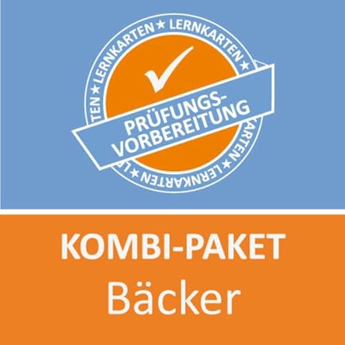 Kombi-Paket Lernkarten Bäcker Lernkarten: Erfolgreiche Prüfungsvorbereitung auf die Abschlussprüfung