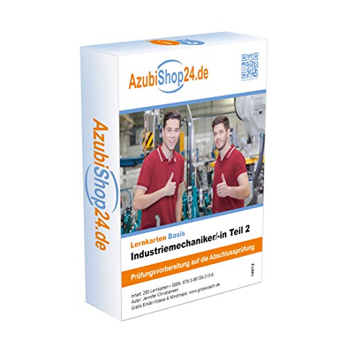 Lernkarten Industriemechaniker /in Teil 2 Prüfung Prüfung von Princoso GmbH