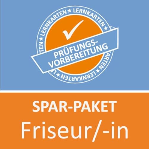 Spar-Paket Lernkarten Friseur/-in: Prüfungsvorbereitung auf die Abschlussprüfung zum Sparpreis