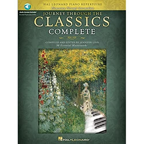 Complete Journey Through The Classics: Noten, CD für Klavier: Volumes 1-4 Hal Leonard Piano Repertoire von Music Sales