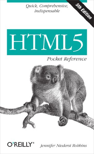 HTML5 Pocket Reference 5ed