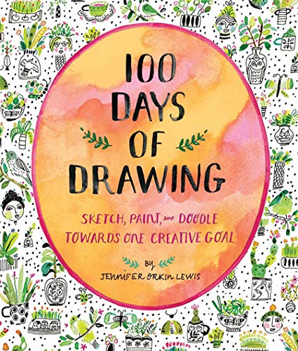 100 Days of Drawing Guided Sketchbook: Sketch, Paint, and Doodle Towards One Creative Goal von Harry N. Abrams