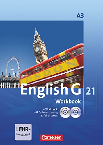 English G 21 - Ausgabe A / Band 3: 7. Schuljahr - Workbook mit Audio-Materialien