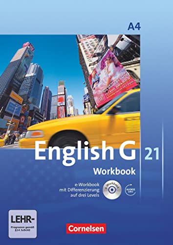 English G 21 - Ausgabe A / Band 4: 8. Schuljahr - Workbook mit Audio-Materialien
