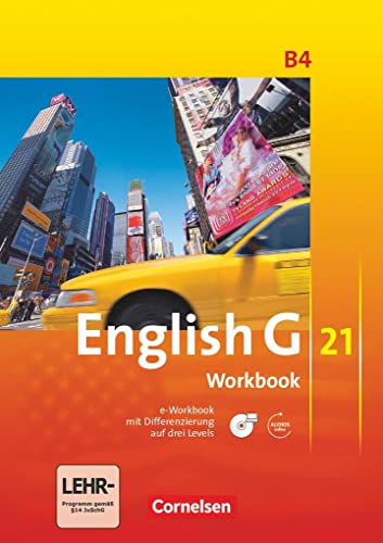 English G 21 - Ausgabe B / Band 4: 8. Schuljahr - Workbook mit Audio-Materialien