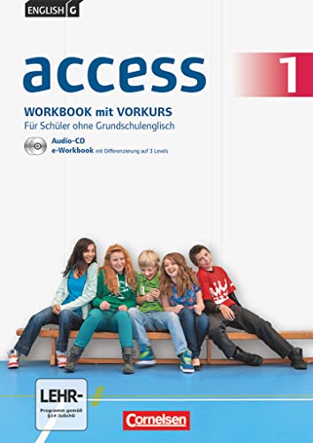 English G Access - Allgemeine Ausgabe / Band 1: 5. Schuljahr - Für Schüler ohne Grundschulenglisch: Workbook mit Vorkurs. Mit Audio-Materialien und ... online (Access: Allgemeine Ausgabe 2014) von Cornelsen Verlag GmbH