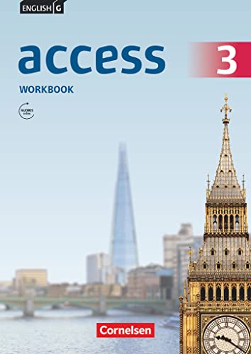 English G Access - Allgemeine Ausgabe / Band 3: 7. Schuljahr - Workbook mit Online Audio-Materialien: Workbook mit Audios online (Access: Allgemeine Ausgabe 2014) von Cornelsen Verlag GmbH