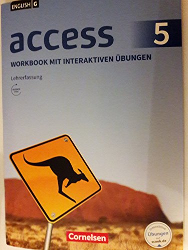 English G Access - Allgemeine Ausgabe: Band 5: 9. Schuljahr - Workbook mit interaktiven Übungen auf scook.de - Lehrerfassung: Mit Audio-CD und Audios online von Cornelsen Verlag