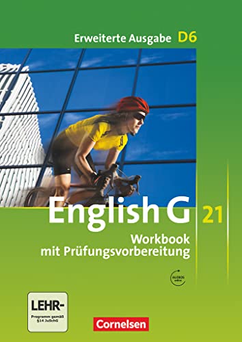English G 21 - Erweiterte Ausgabe D / Band 6: 10. Schuljahr - Workbook mit Audios online