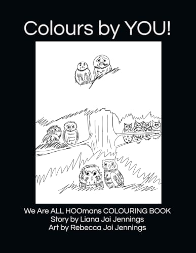 We Are ALL HOOmans Colouring Book von KDP