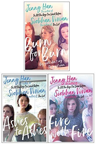The Burn for Burn Trilogy 3 Books Collection Set by Jenny Han and Siobhan Vivian (Burn for Burn, Ashes to Ashes, Fire with Fire)