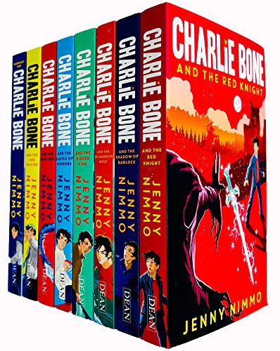 Children Of The Red King Charlie Bone Series Books 1 - 8 Collection Set by Jenny Nimmo (Midnight, Time Twister, Blue Boa, Castle of Mirrors, Hidden King & MORE!)