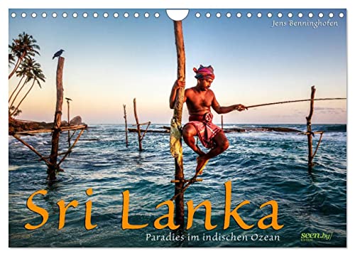 Sri Lanka - Paradies im indischen Ozean (Wandkalender 2024 DIN A4 quer), CALVENDO Monatskalender von CALVENDO