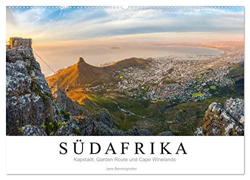 Südafrika: Kapstadt, Garden Route und Cape Winelands (Wandkalender 2024 DIN A2 quer), CALVENDO Monatskalender