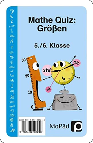 Mathe-Quiz: Größen: (5. und 6. Klasse)