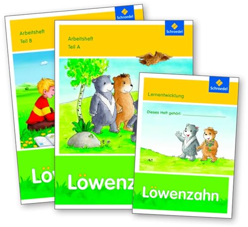 Löwenzahn - Ausgabe 2015: Arbeitshefte A und B mit Lernentwicklungsheft im Paket