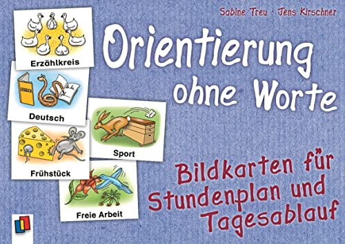 Bildkarten für Stundenplan und Tagesablauf (Orientierung ohne Worte) von Verlag an der Ruhr GmbH