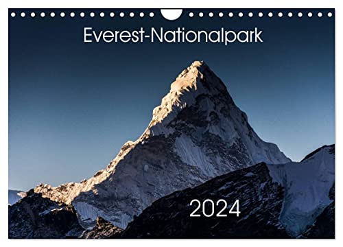Everest-Nationalpark (Wandkalender 2024 DIN A4 quer), CALVENDO Monatskalender von CALVENDO
