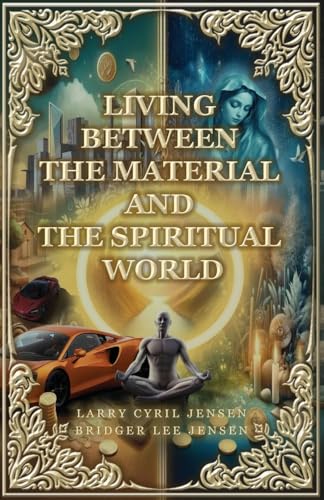Living Between Material and Spiritual Worlds Living Between Material and Spiritual Worlds von Quippy Quill LLC