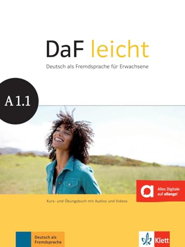 DaF leicht A1.1: Deutsch als Fremdsprache für Erwachsene. Kurs- und Übungsbuch mit Audios und Videos (DaF leicht: Deutsch als Fremdsprache für Erwachsene)