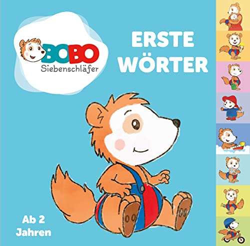 Erstes Lernen - Erste Wörter mit Bobo Siebenschläfer: Kinderbuch ab 1 Jahr