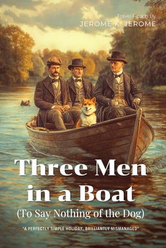 Three Men in a Boat (To Say Nothing of the Dog) By Jerome K. Jerome (Illustrated & Annotated): A Hilarious Victorian Adventure Along the River Thames von Independently published