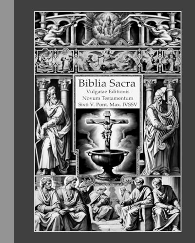 new testament bible, latin and english vulgate novum testamentum Black/white (Vulgate Bible) von Independently published