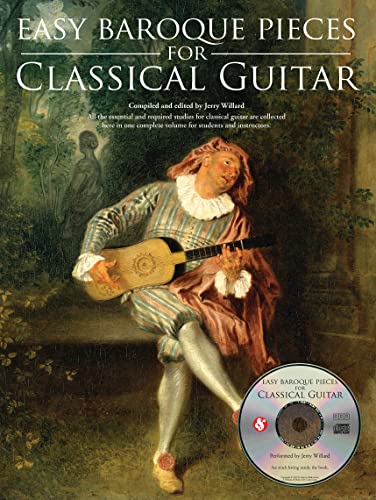 Easy Baroque Pieces -For Classical Guitar-: Songbook, CD für Gitarre von Music Sales