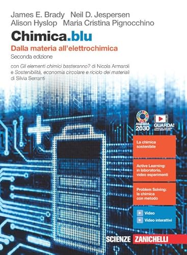 Chimica.blu. Dalla materia all'elettrochimica. Per le Scuole superiori. Con e-book. Con espansione online
