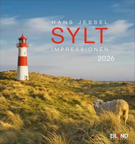 Sylt Impressionen Postkartenkalender 2026: Die schönsten Seiten der Insel in einem kleinen Kalender zum Aufstellen oder Aufhängen. Fotokalender mit ... und Verschicken. (Postkartenkalender Eiland) von Eiland