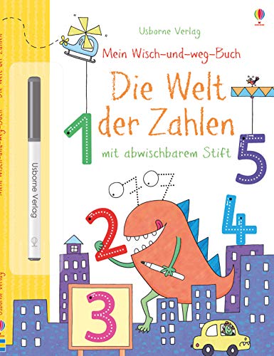 Mein Wisch-und-weg-Buch: Die Welt der Zahlen: mit abwischbarem Stift (Meine Wisch-und-weg-Bücher)