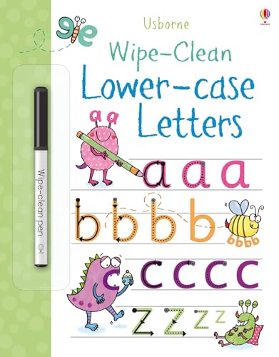 Wipe-Clean Lower-Case Letters: 1 von Usborne Publishing Ltd